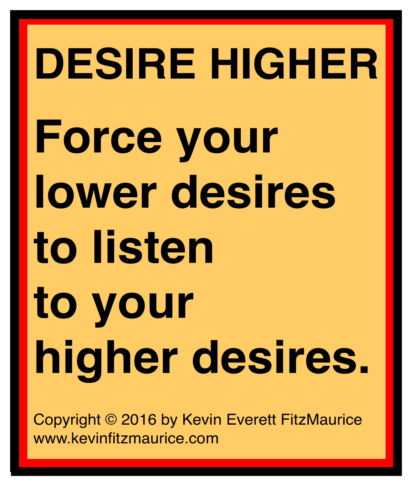 Desire Higher