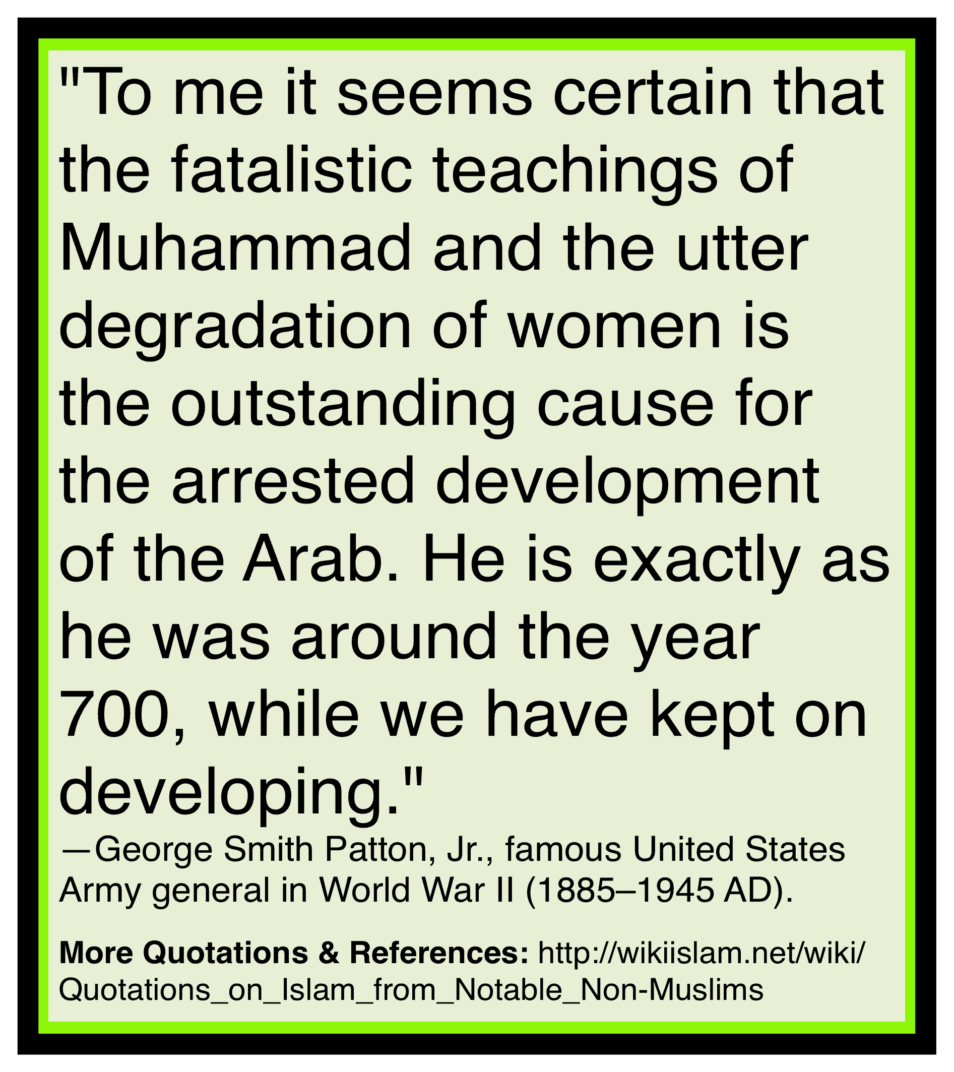 Islam ruins development