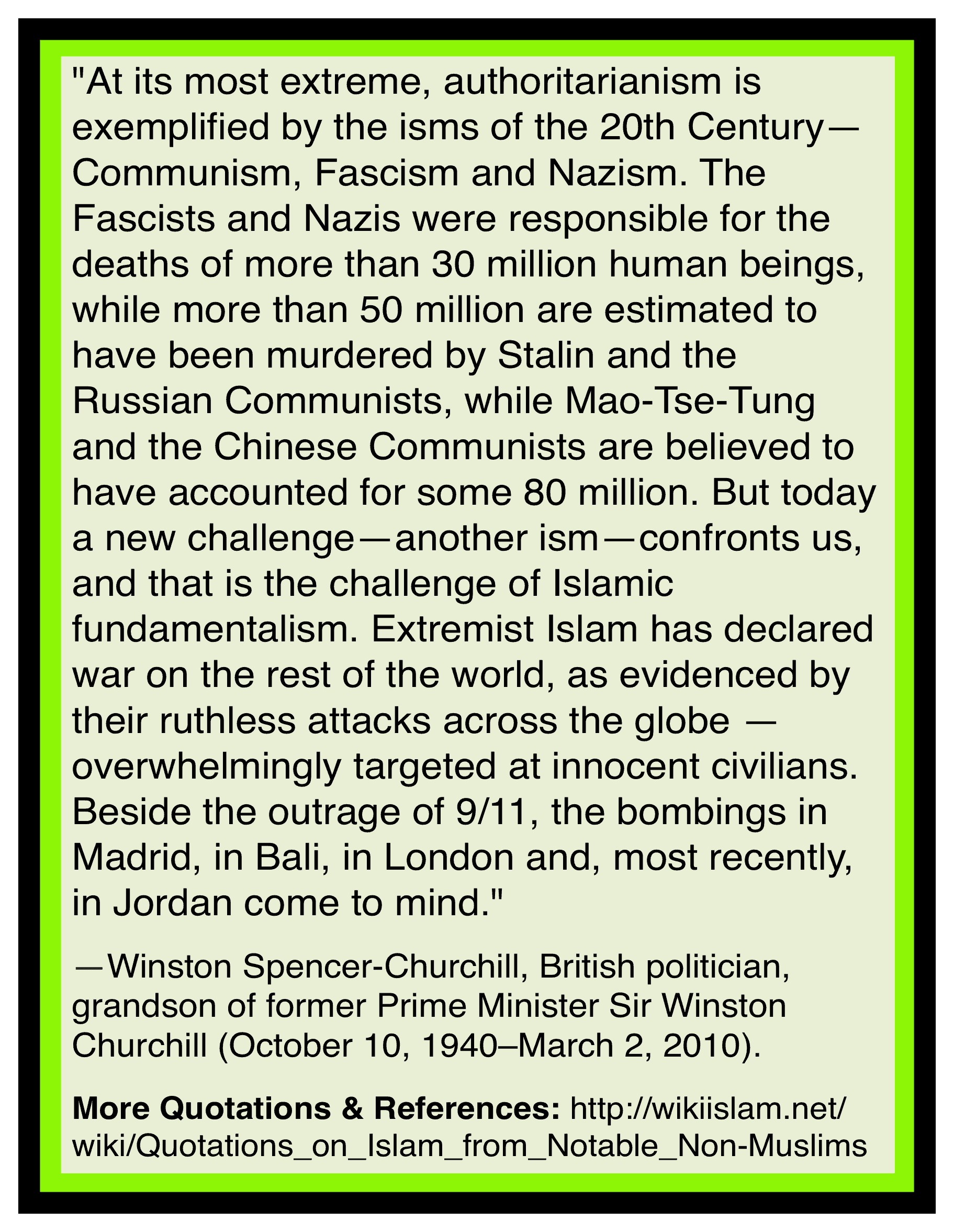 Islam is Fascism