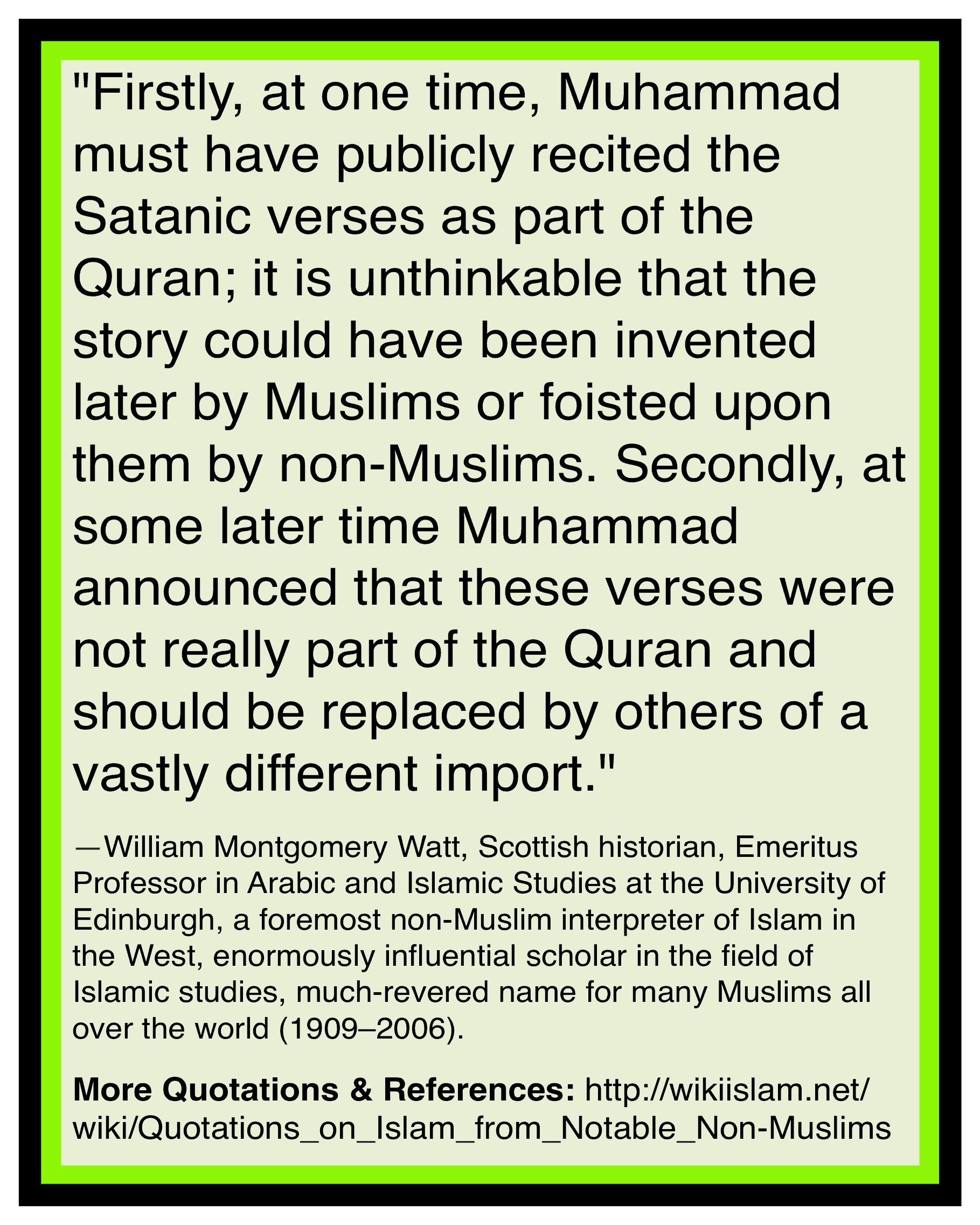 Muhammad was a liar