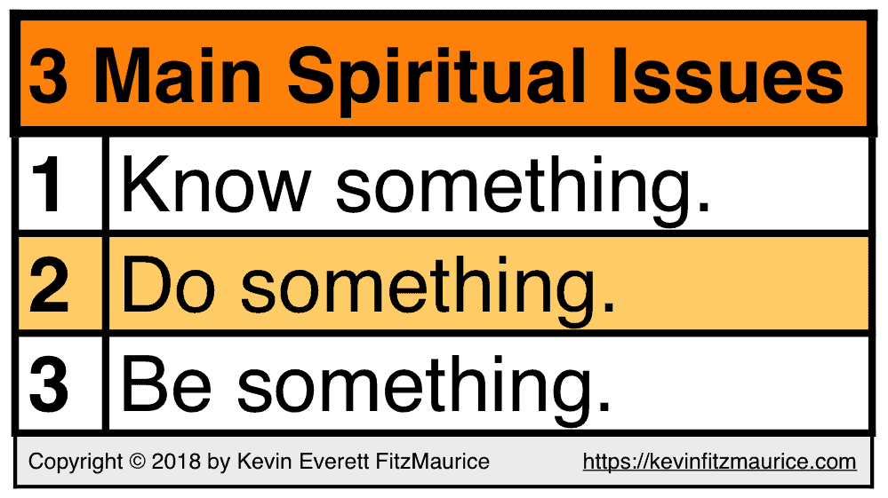 3 Main Spiritual Issues: Simple