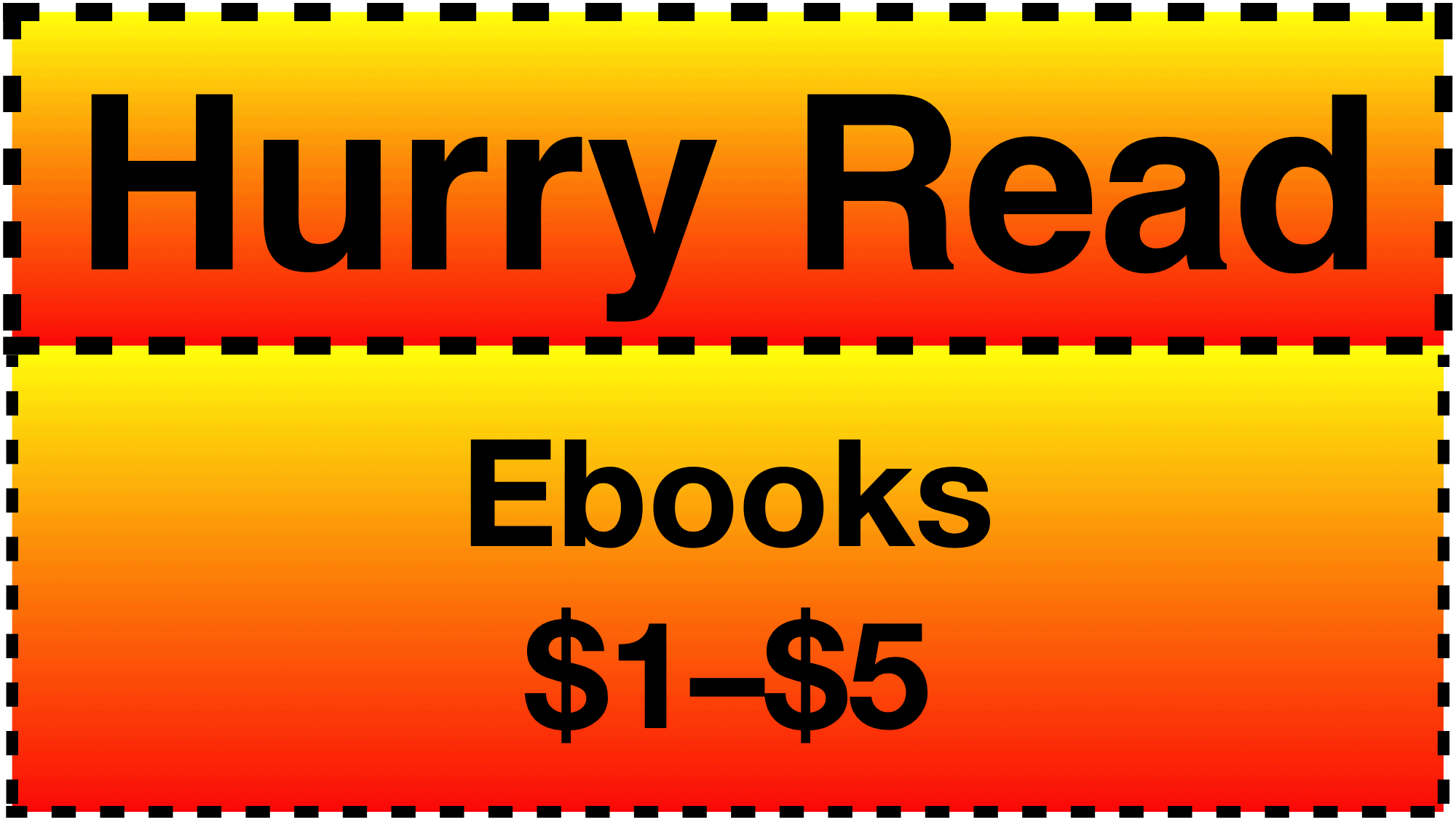 Hurry Read ebooks for $1 to $5