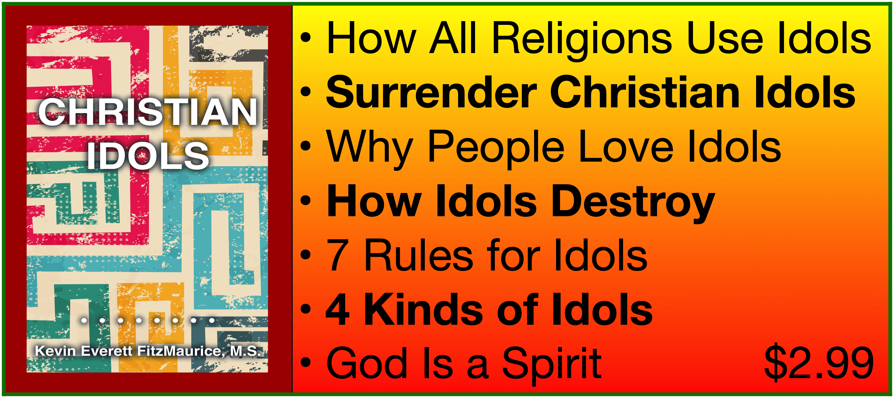 Christian Idols How Idols Ruin Your Life