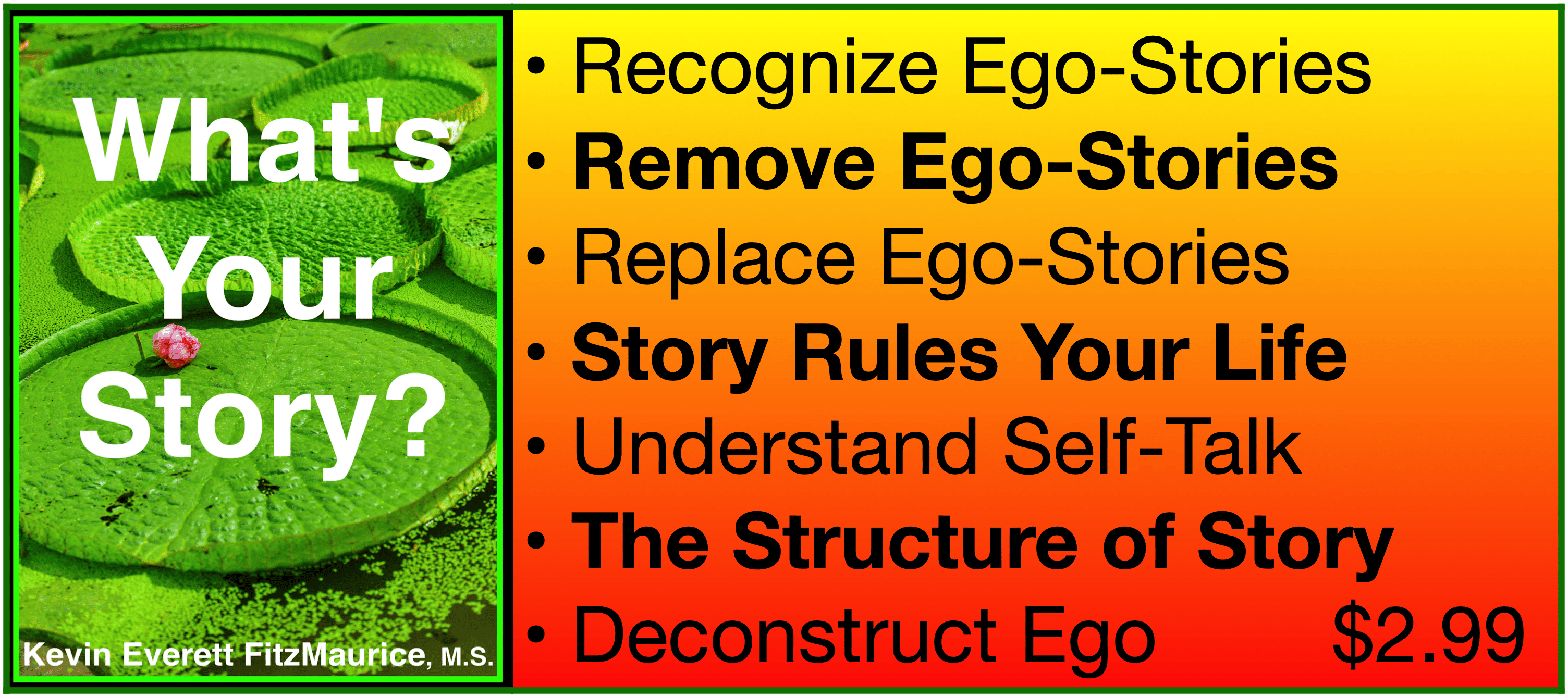 What's Your Story? reasons to read to remove ego