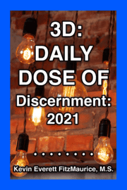 3D Daily Dose of Discernment 2021 book cover.