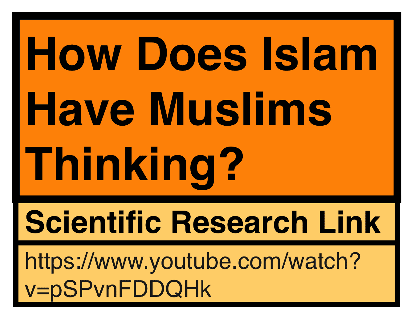 Learn the effects of Islam on the thinking of Muslims.